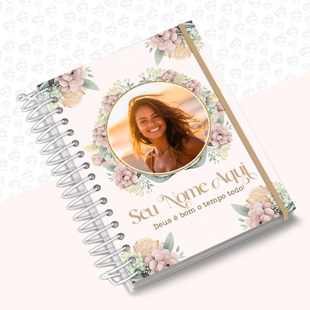 Agenda Floral com Foto