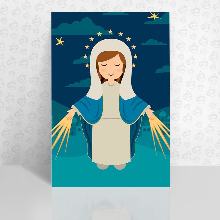 Placa Decorativa Nossa Senhora Aparecida